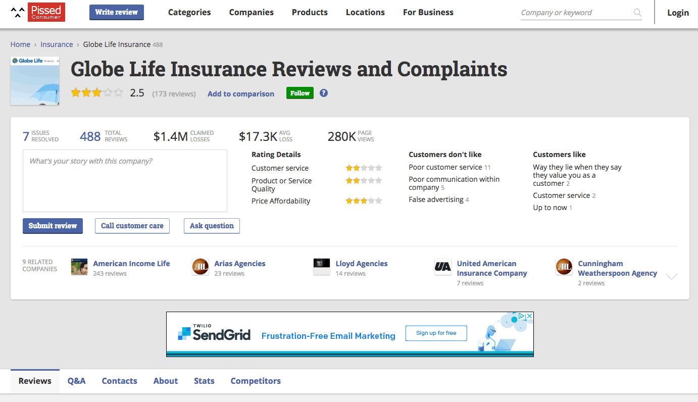 11 Important Websites For Insurance Reviews - ReviewTrackers