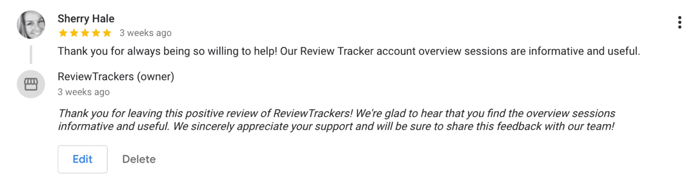 How to Respond to Google Reviews | ReviewTrackers